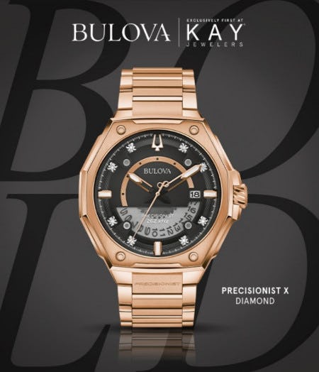 Exclusively First at KAY: Precisionist X by Bulova from Kay Jewelers