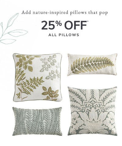 25 Off All Pillows At Pier 1 Imports Greenville Mall