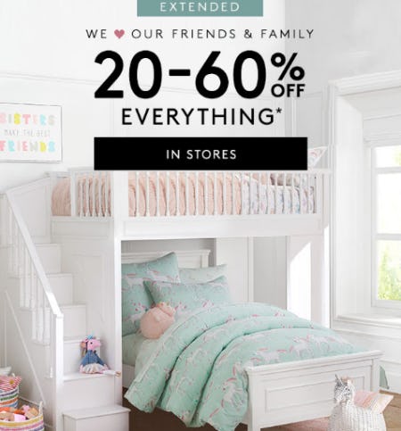 20 60 Off Everything At Pottery Barn Kids Oxmoor Center