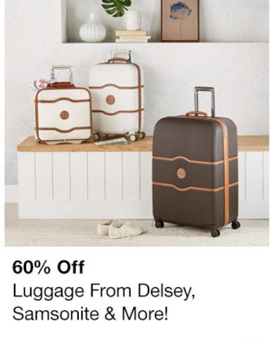 macys delsey luggage sale