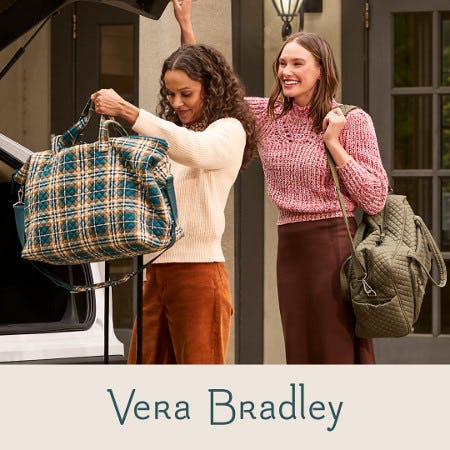 Let's go: 25% off Travel! from Vera Bradley