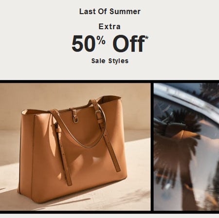 Extra 50% Off Sale Styles from Fossil                                  