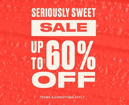 Seriously Sweet Sale: Up to 60% Off from The Body Shop