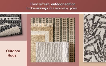 Floor Refresh: Outdoor Edition from Target                                  
