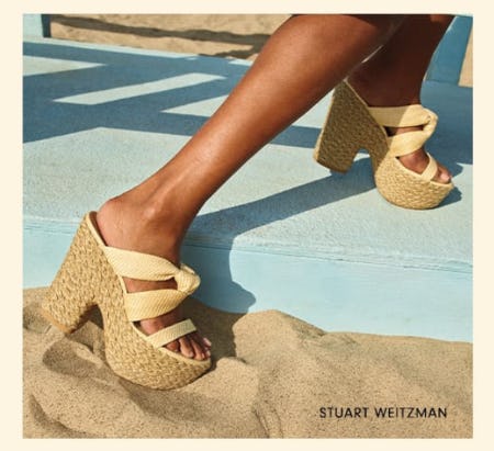 Just In: New Stuart Weitzman Sandals