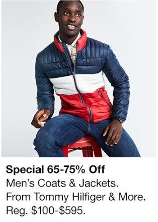 tommy hilfiger men's coats & jackets