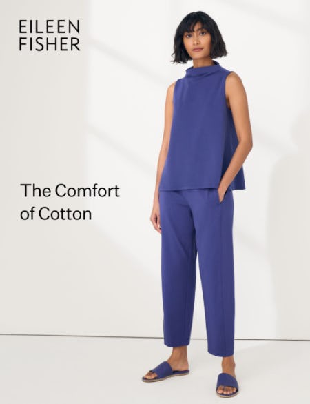 Cotton Comfort from Eileen Fisher