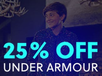 25% Off Under Armour from Hibbett Sports