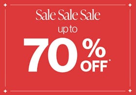 Sale Up to 70% Off