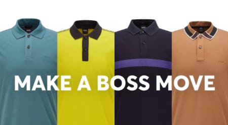 A Staple in your Signature BOSS Style from Boss