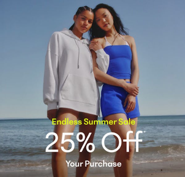 Endless Summer Sale 25% Off