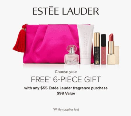 Free Gift With Any $55 Estee Lauder Fragrance Purchase from Belk