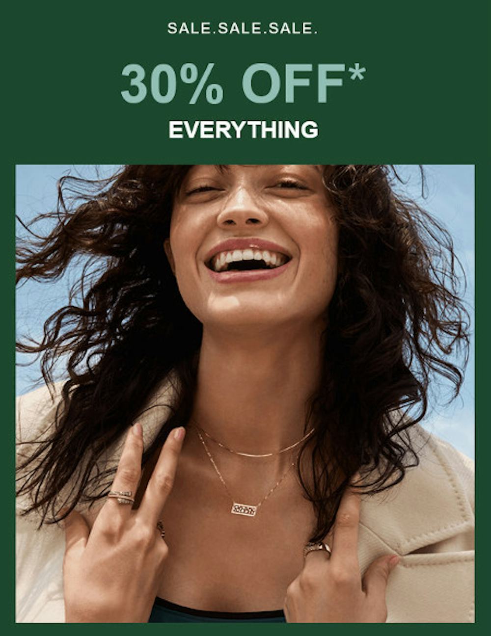 30% off Everything