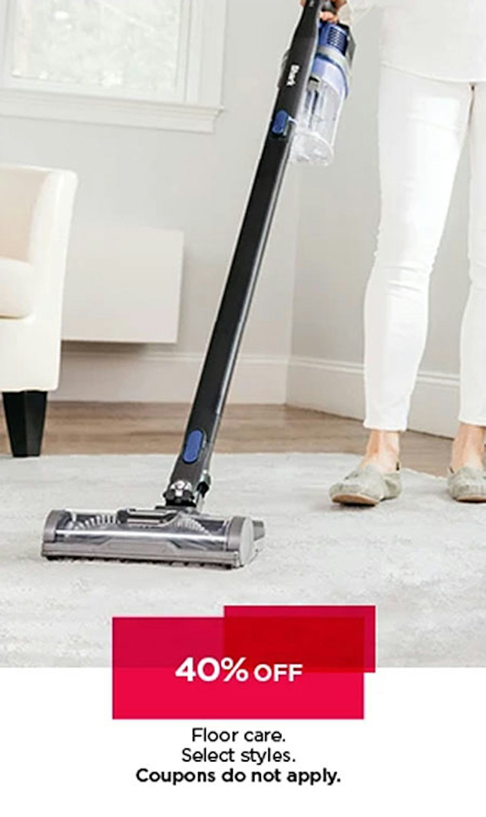 40% Off Floor Care