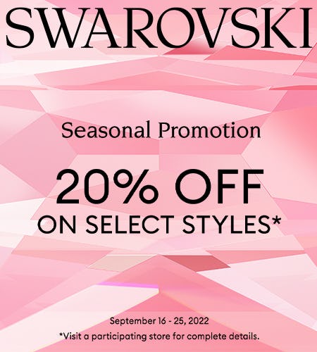 Swarovski Seasonal Promotion from Swarovski