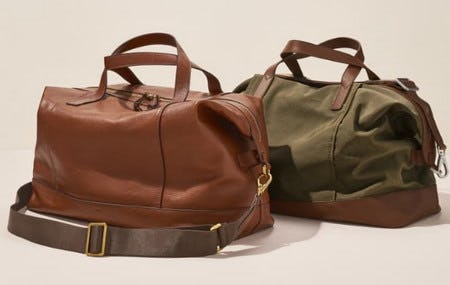 New Arrivals: Raeford Duffle from Fossil                                  