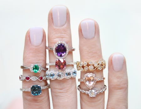 Trending: Colored Gemstones from Fink's Jewelers