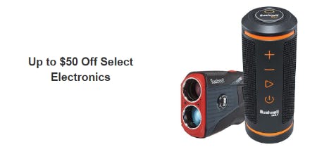 Up to $50 Off Select Electronics from Golf Galaxy