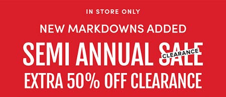 Semi Annual Clearance Sale from Torrid