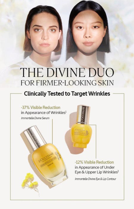Clinical Results for Firmer-Looking Skin from L'Occitane