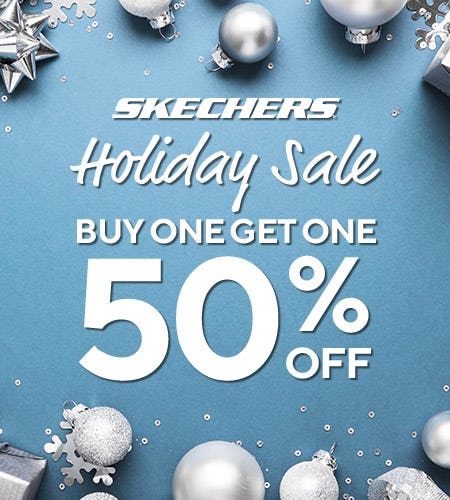 Holiday SALE! BOGO 50% Off Footwear from Skechers