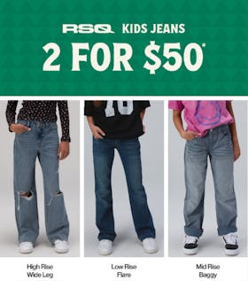 RSQ Kids Jeans 2 For $50