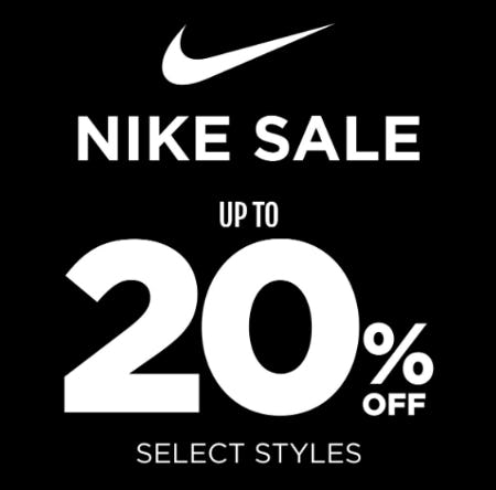 Nike Sale Up to 20% Off from Rack Room Shoes