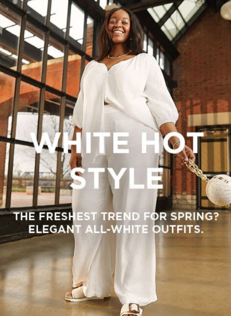 Color Crush: White Hot from Ashley Stewart