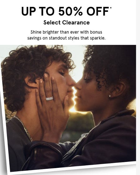 Up to 50% Off Select Clearance from Kay Jewelers