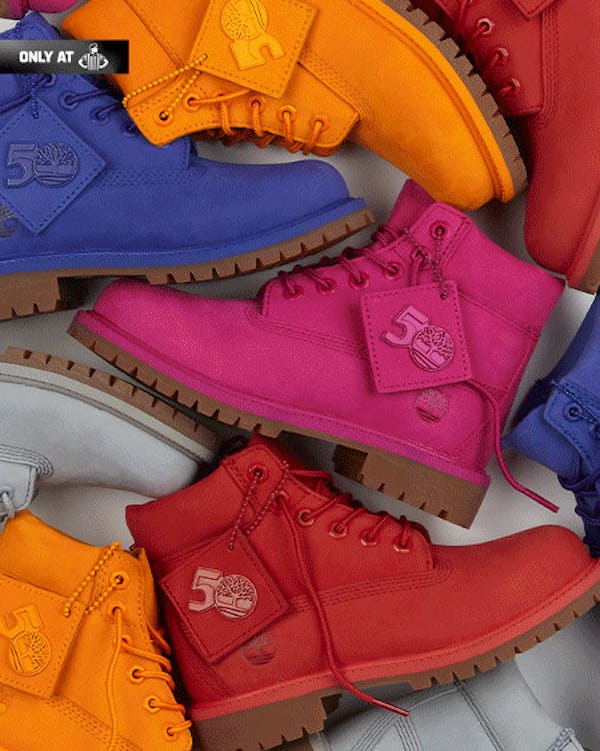Pop Your Look With Timberland Colors