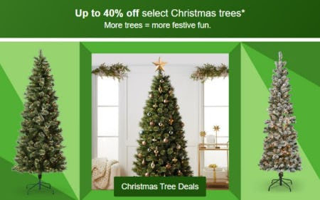 Up to 40% Off Select Christmas Trees from Target                                  