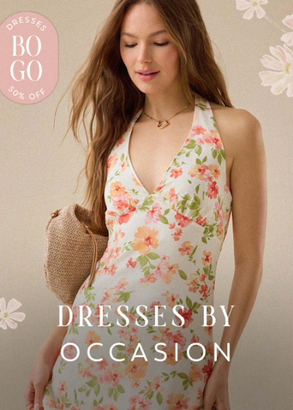BOGO 50% Off Dresses