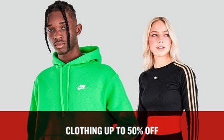Clothing Up to 50% Off