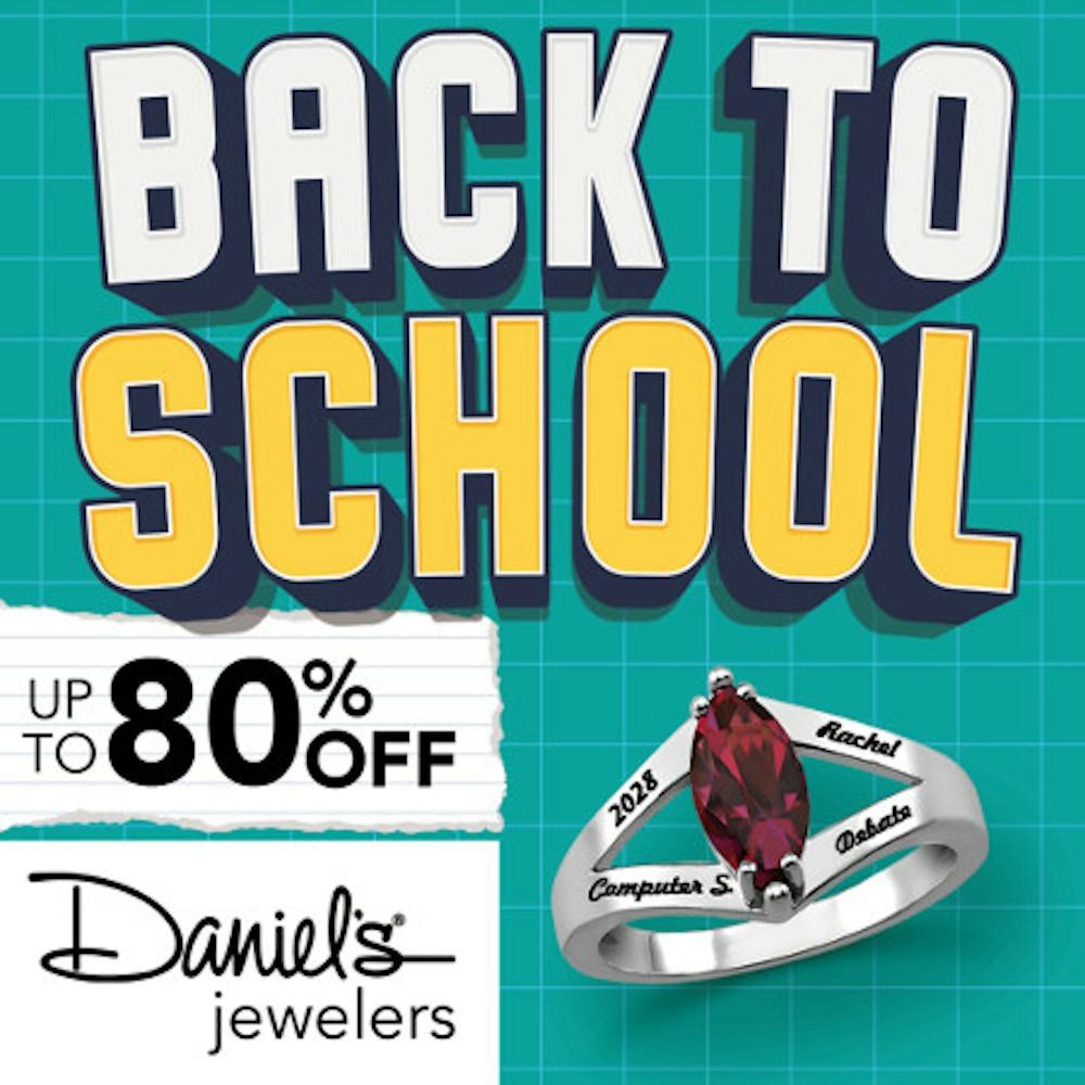 Daniel's Jewelers Back to School Sale