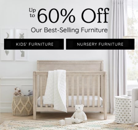 Up to 60% Off Our Best-Selling Furniture from Pottery Barn Kids