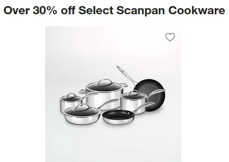 Over 30% off Select Scanpan Cookware from Crate & Barrel