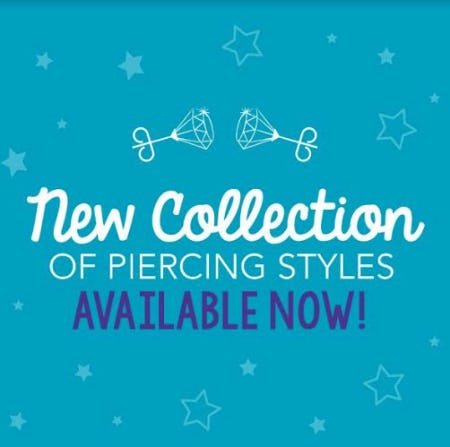Free Piercing Every Day at Claire's | Christiana Mall