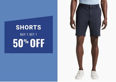 Shorts Buy 1, Get 1 50% Off from Men's Wearhouse