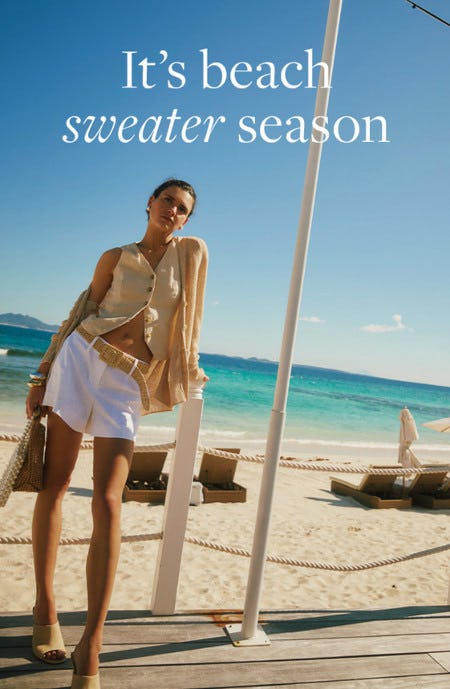 It’s Beach Sweater Season
