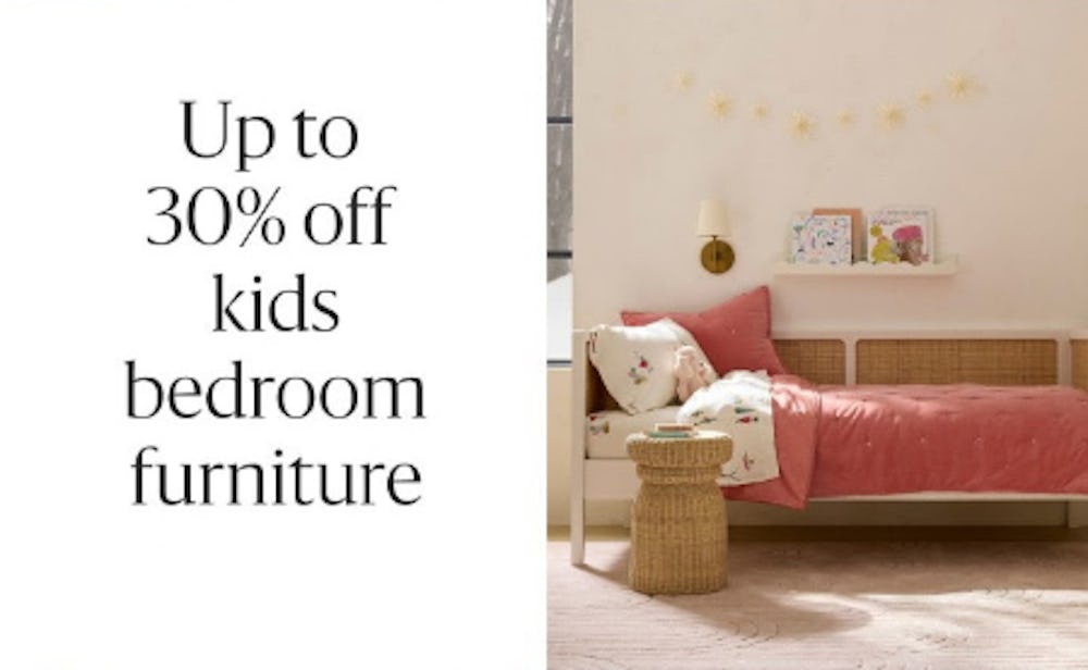 Up to 30% Off Kids Bedroom Furniture