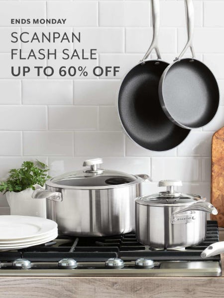 Scanpan Flash Sale Up to 60% Off from Sur La Table