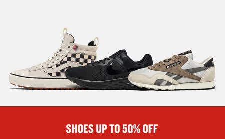Shoes Up to 50% Off from JD Sports