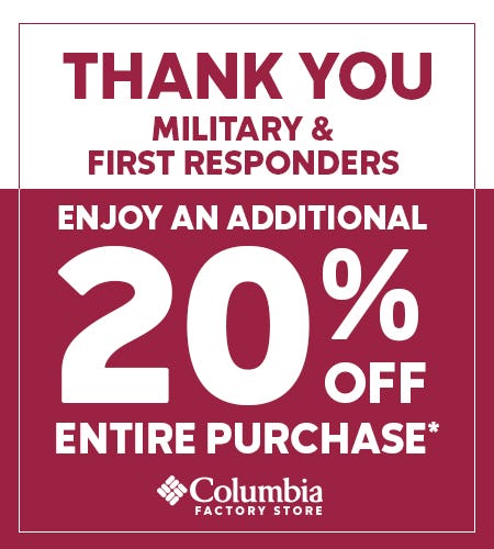 Thank You, Military & First Responders