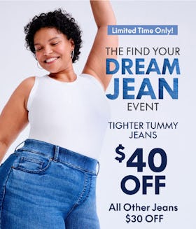 Tighter Tummy Jeans $40 off