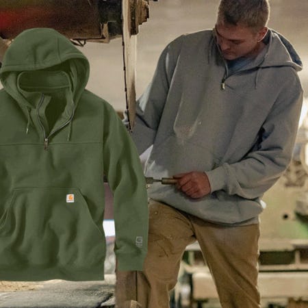 Top Layers for Dropping Temps from Carhartt