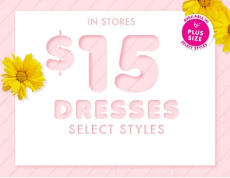 $15 Dresses from Justice