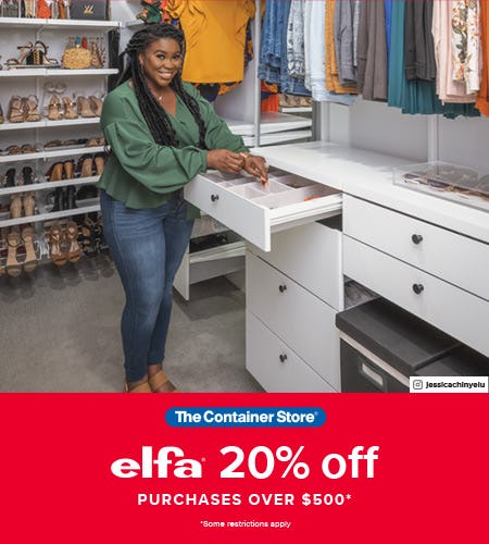 Transform Your Space with Elfa from The Container Store
