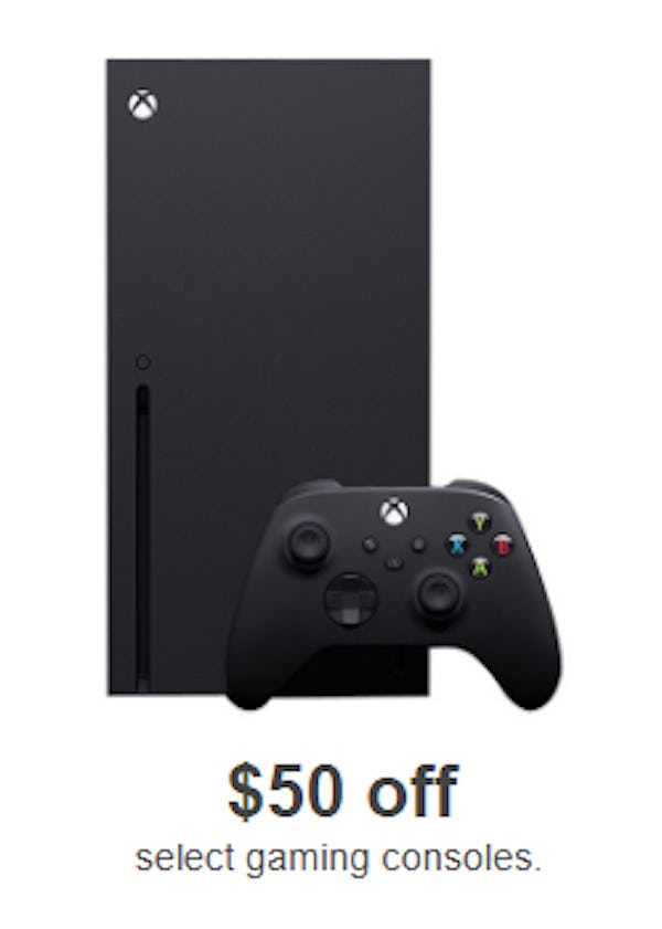 $50 Off Select Gaming Consoles