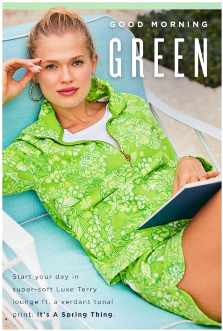Green-Lighting These Lucky New Looks from Lilly Pulitzer