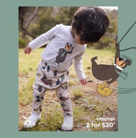 2 for $20 Leggings from Cotton On Kids